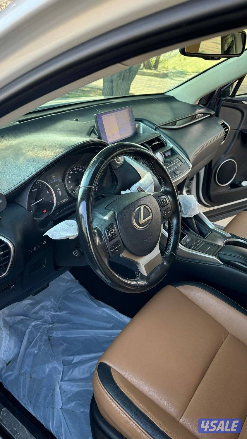 للبيع NX 200T موديل 2016 شرط الفحص صبغ الوكاله ماشي 260 الف5