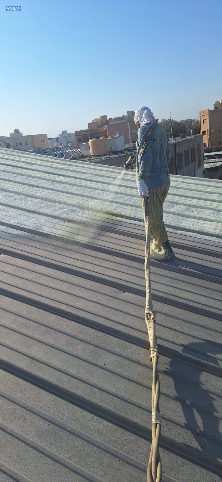 جميع أنواع العازل طربال رش أمريكي أسطح وحمامات وكربي7