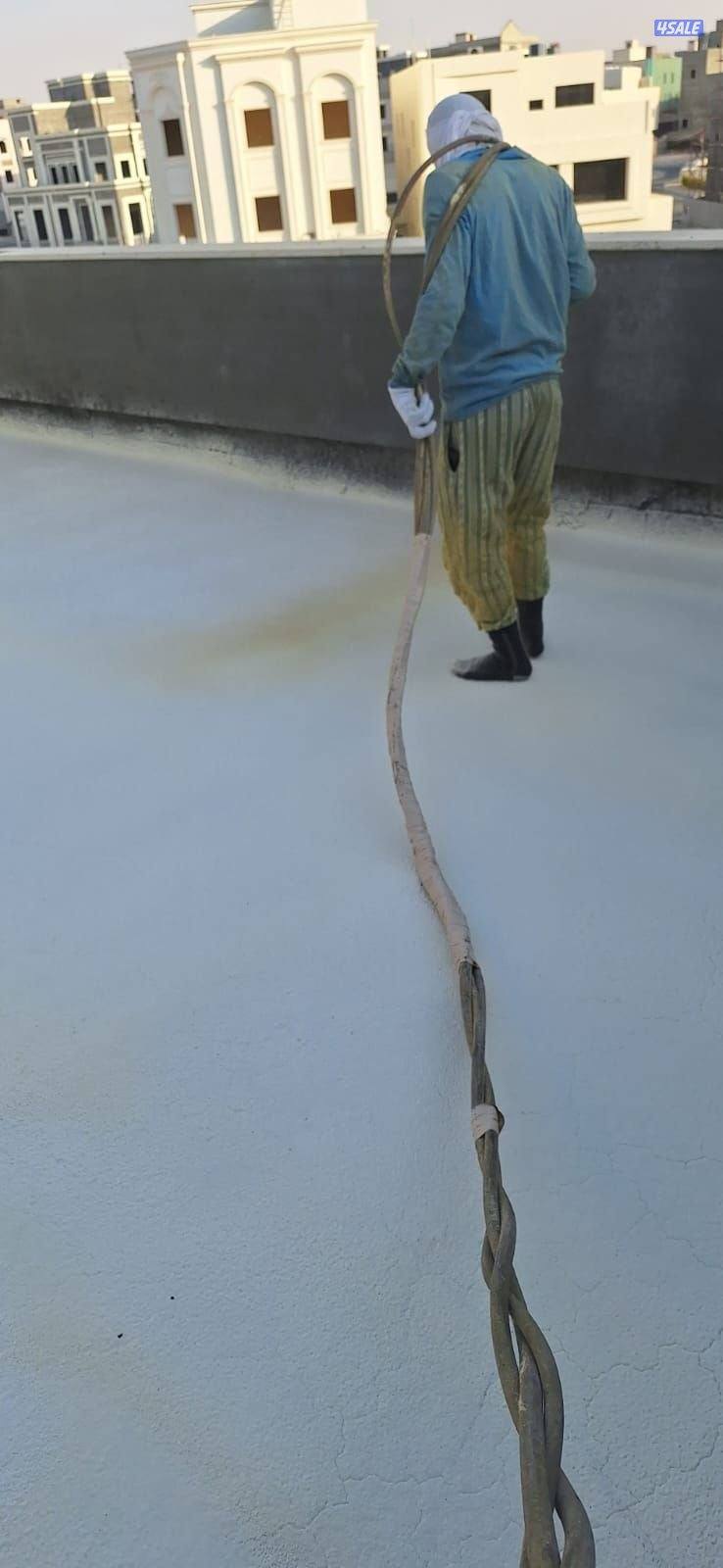 جميع أنواع العازل طربال رش أمريكي أسطح وحمامات وكربي9