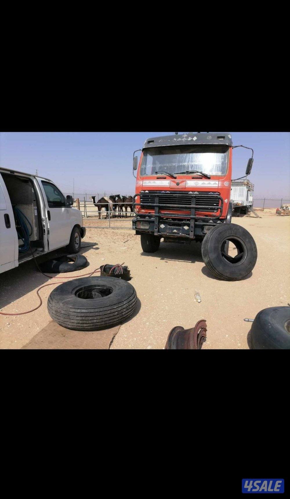 ورشه متنقله تركيب جميع الإطارات تناكر جبرات شاليهات جميع مناطق الكويت8