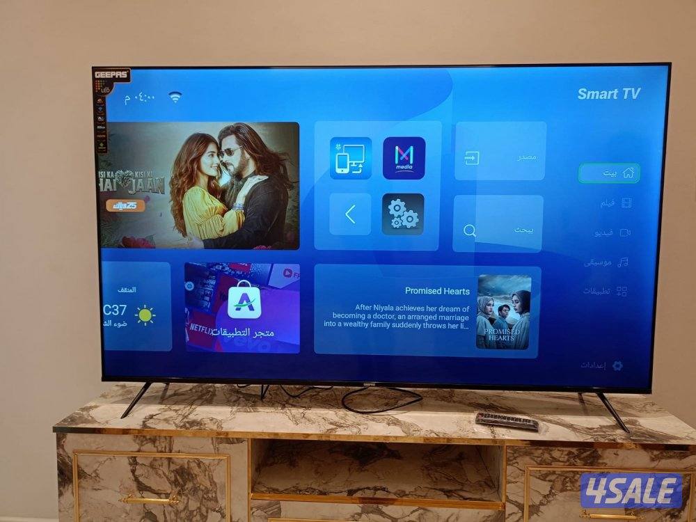 شاشات تلفزيون سمارت واندرويد للبيع والتركيب فوري وبسعر ممتازة بالكفالة6