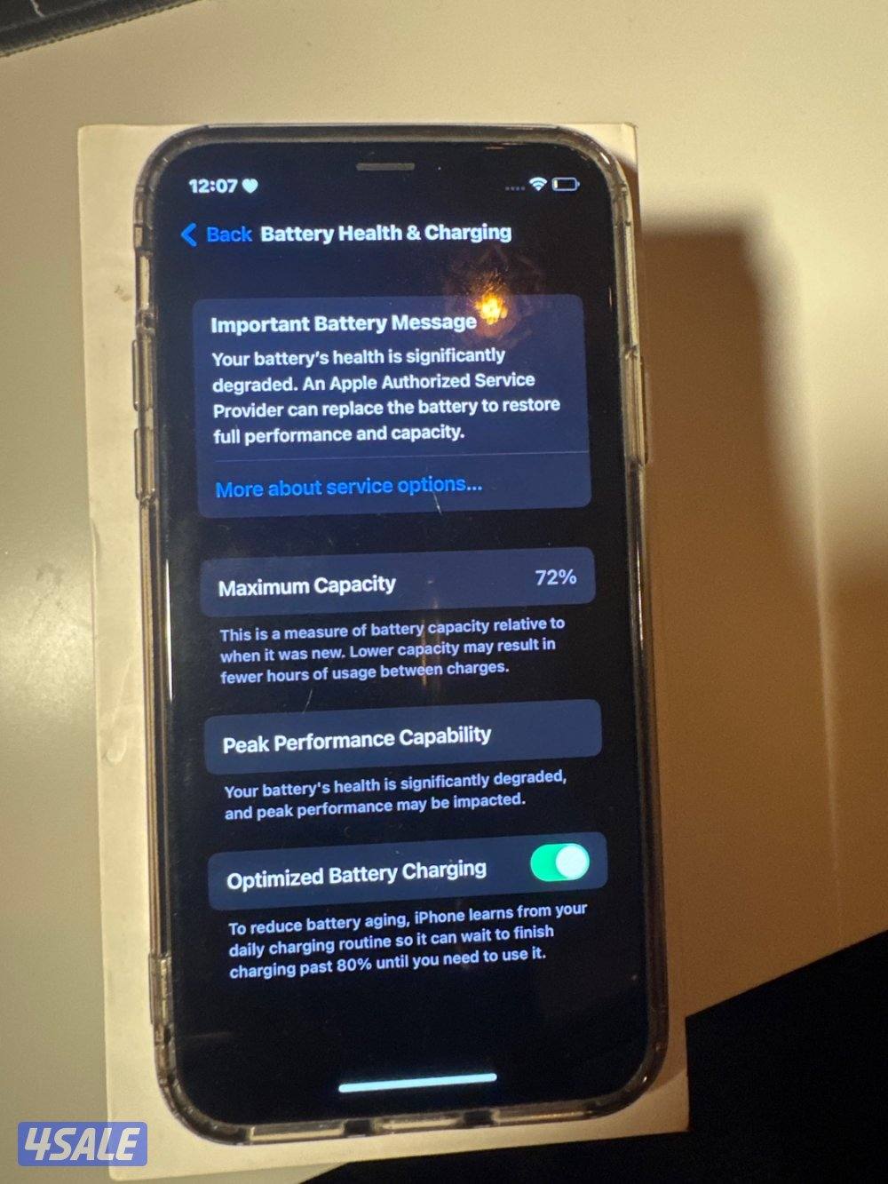 iPhone X Silver 256 GB4