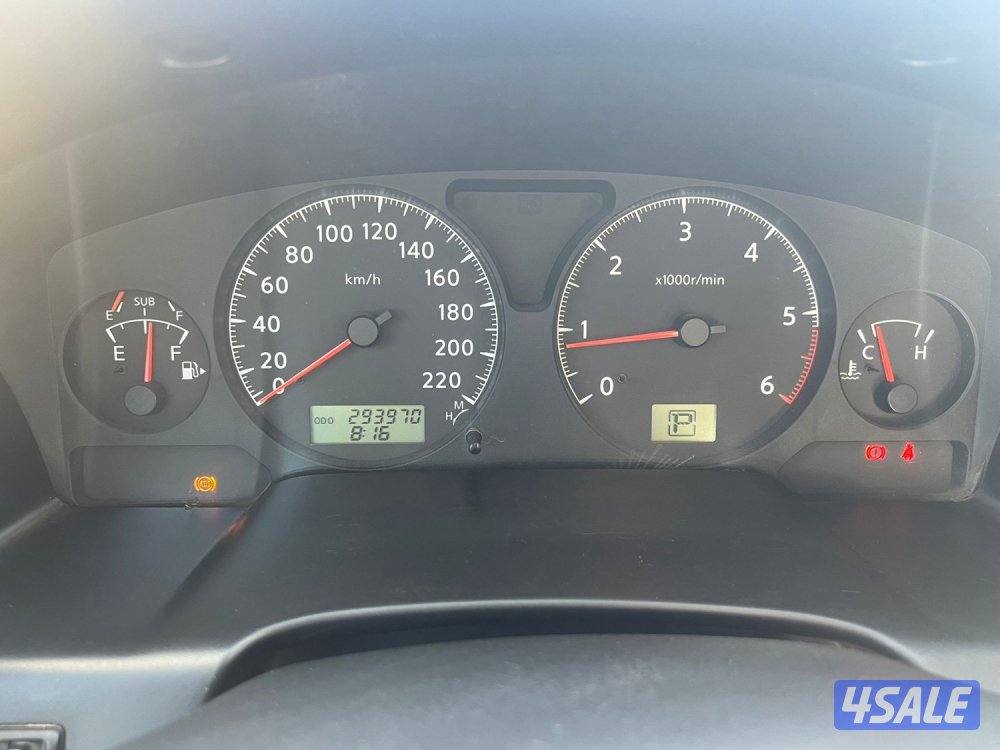 للبيع جيب نيسان فتك بحاله ممتازه فتحه الموتر فل اوبشن11