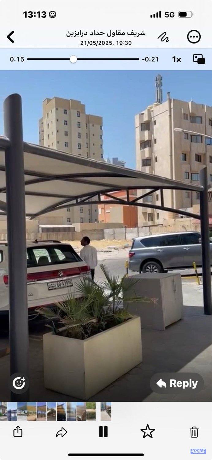 أعمال المظلات والحديد والسيرات12