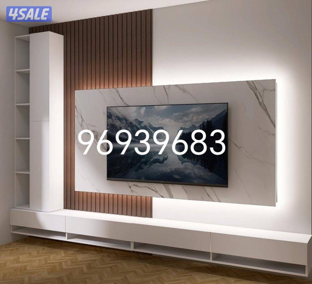 اعمال نجاره ديكور جبسوم بورد اصباغ جام بديل خشب بديل رخام بديل شيبورد0