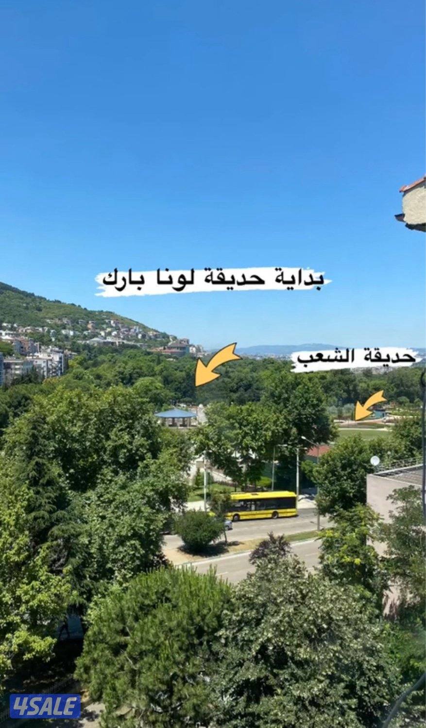 للإيجار شقة في سنتر بورصا موقع مميز1