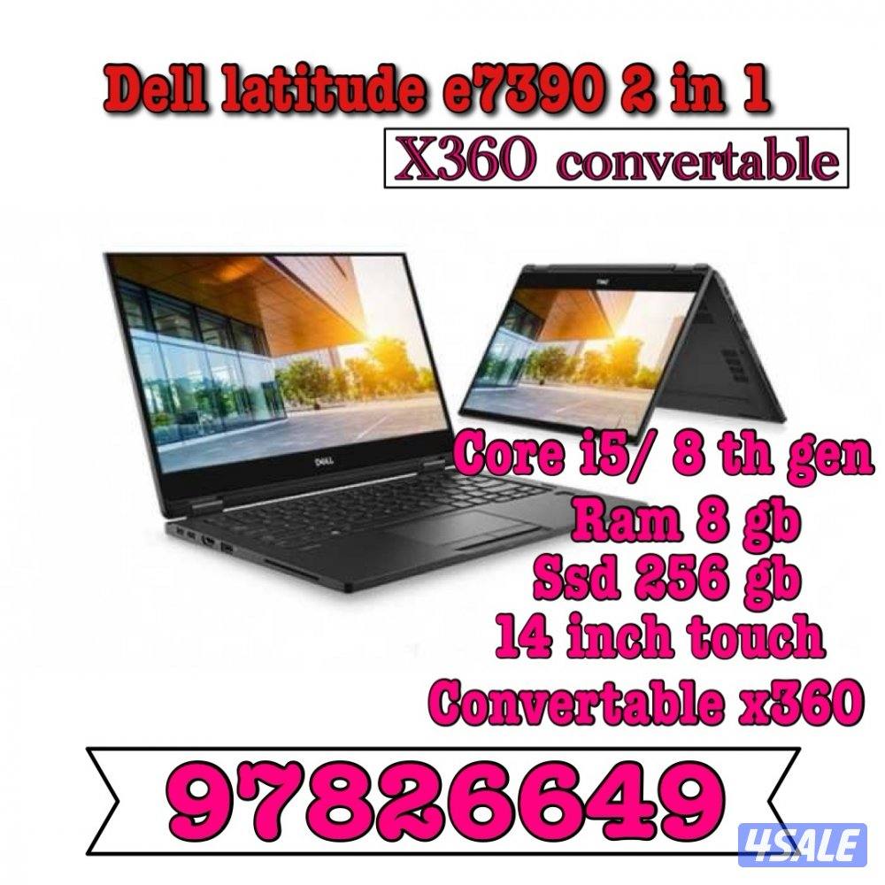 للبيعforsale DELL LATITUDE E7390 x360 2 in 1 بحالة كالجديد0