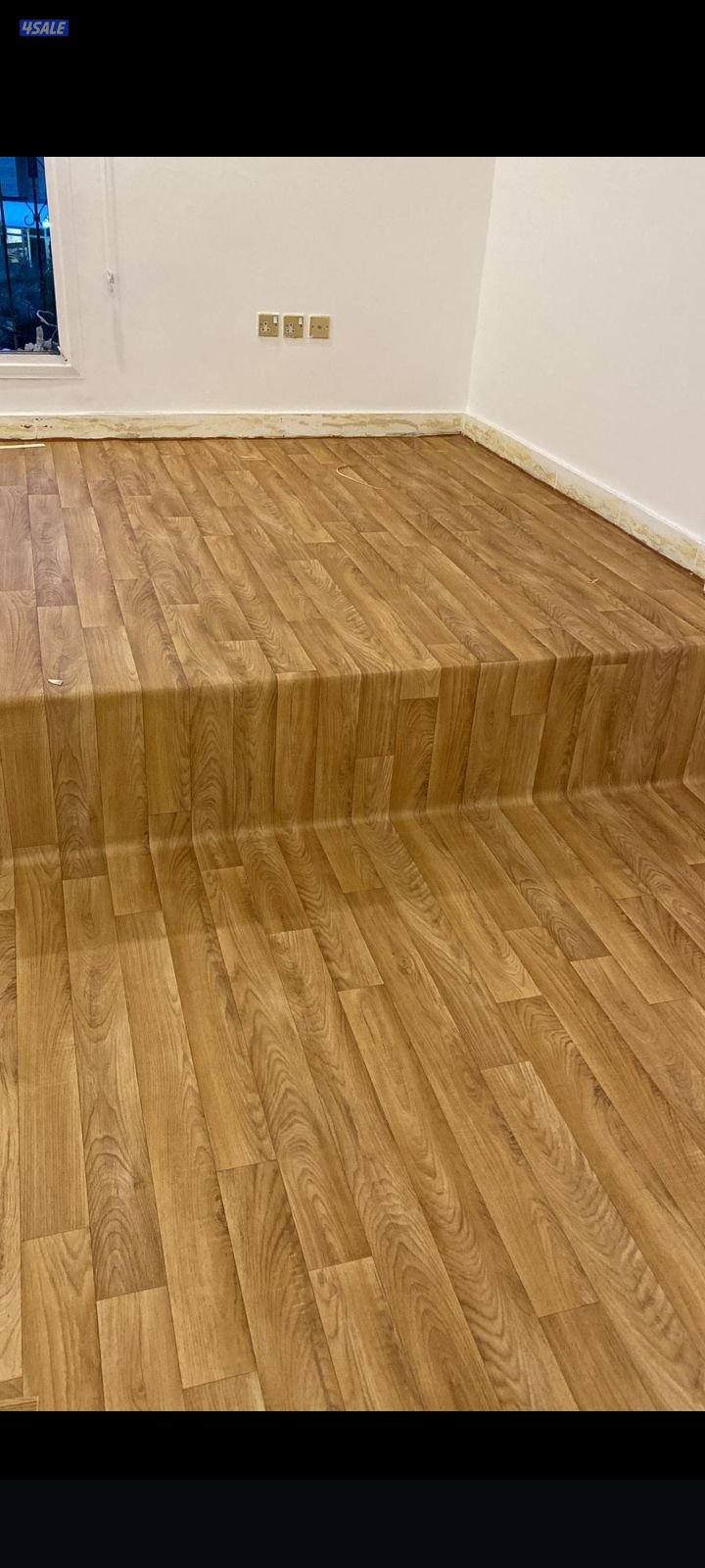 يوجد لدينا جميع انواع السجاد الساده والمشجر باركيه بلاستك قطع جاهزا4