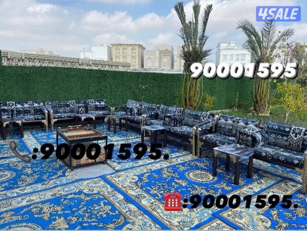 كراسي حديد ملكيه 🇸🇦🇰🇼+ أطقم خارجيه جاهزه🇸🇪🇸🇦0