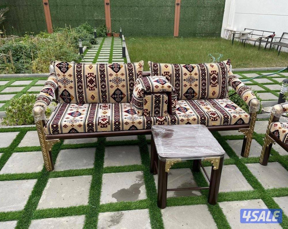 كراسي حديد ملكيه 🇸🇦🇰🇼+ أطقم خارجيه جاهزه🇸🇪🇸🇦8