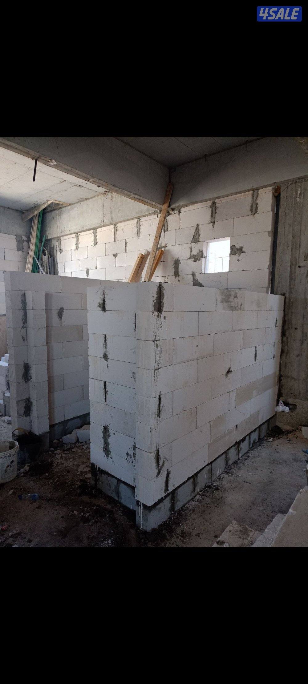 المعلم ابو زياد للمقاولات العامه بناء ومساح وتكسير وتوسيع سيجما عازل3