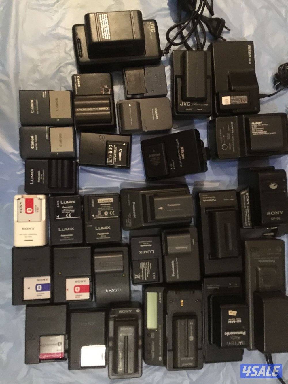 شواحن و بطاريات كاميرات تصوير0