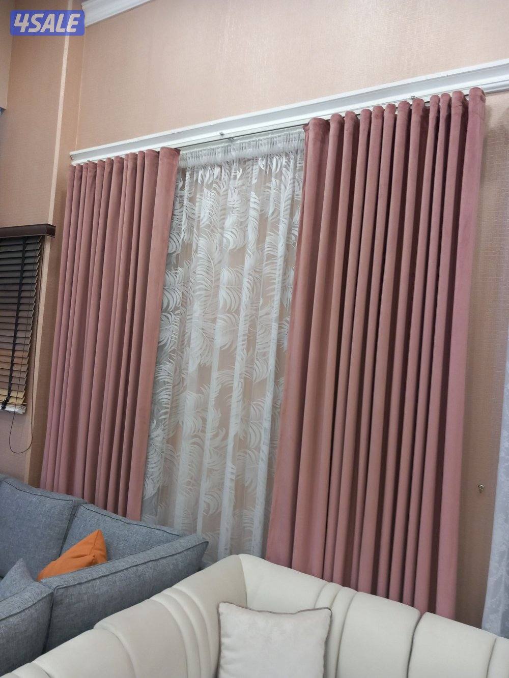 تركيب وتفصال جميع موديلات الستائر الويفي والرول والعازل6