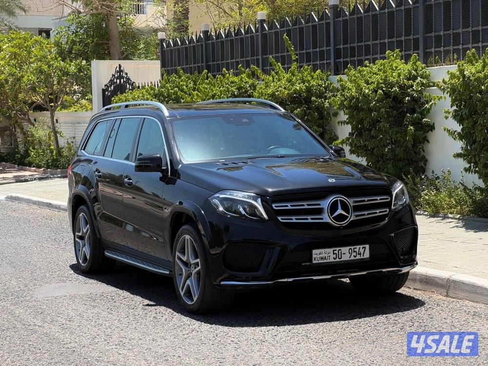 مرسيدس GLS400 kit AMG موديل 2019 عداد 62 الدرجة الأولى صبغ وكالة الملا1