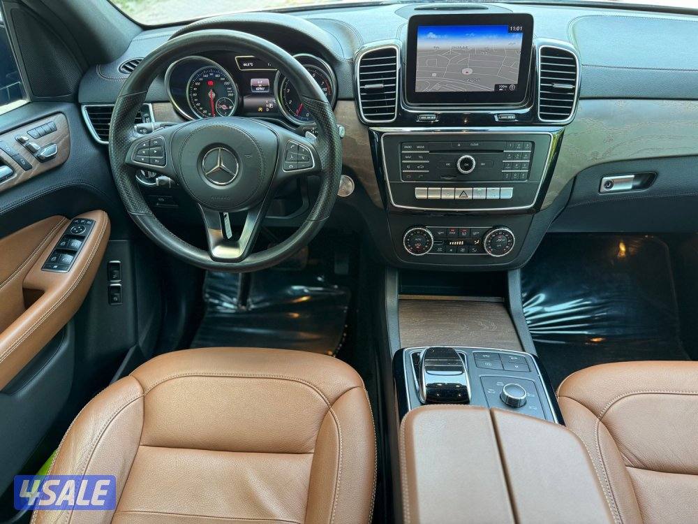 مرسيدس GLS400 kit AMG موديل 2019 عداد 62 الدرجة الأولى صبغ وكالة الملا9