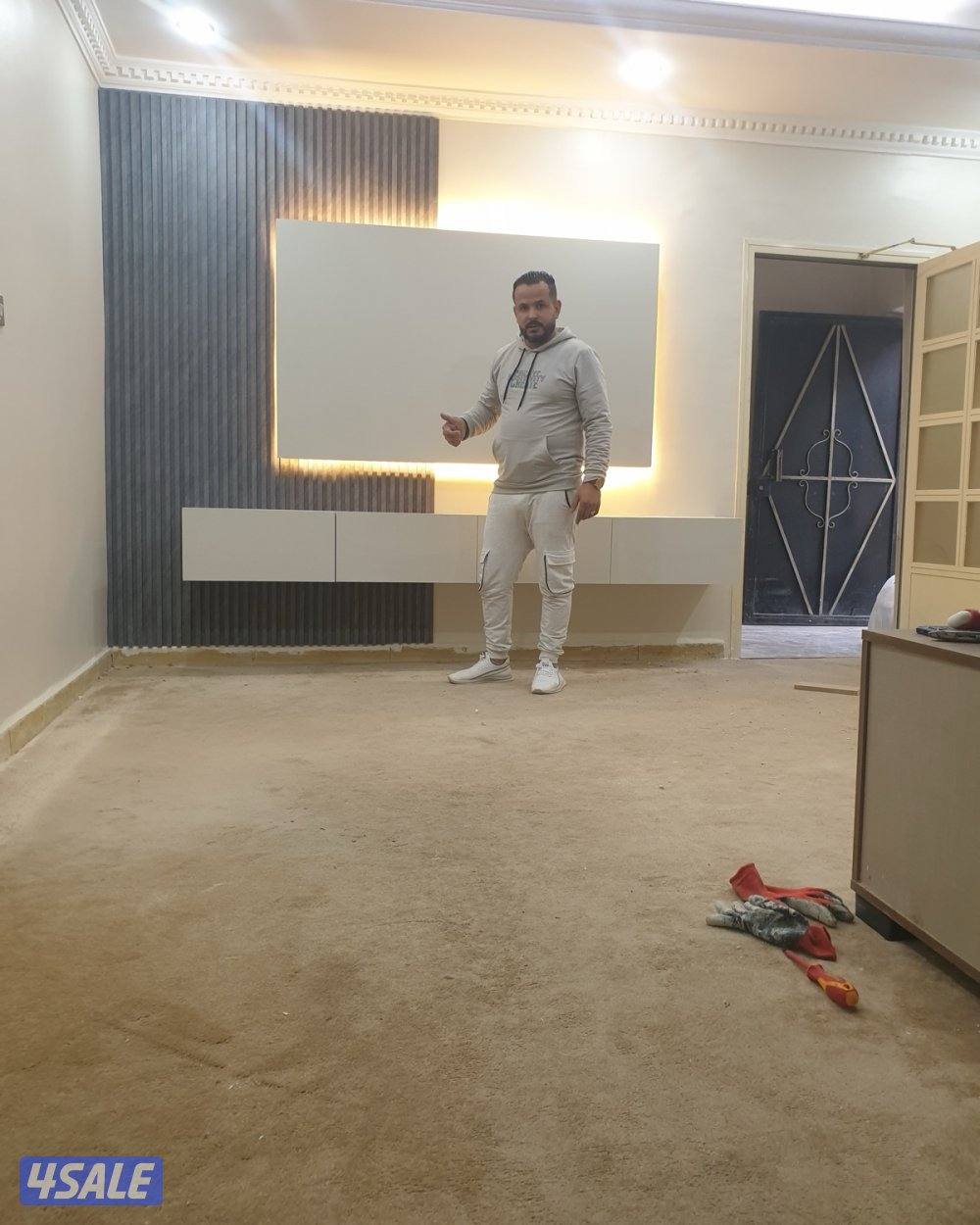 ورق جدران اصباغ وديكورات بديل خشب جبسمبورد براويز جبس جام12
