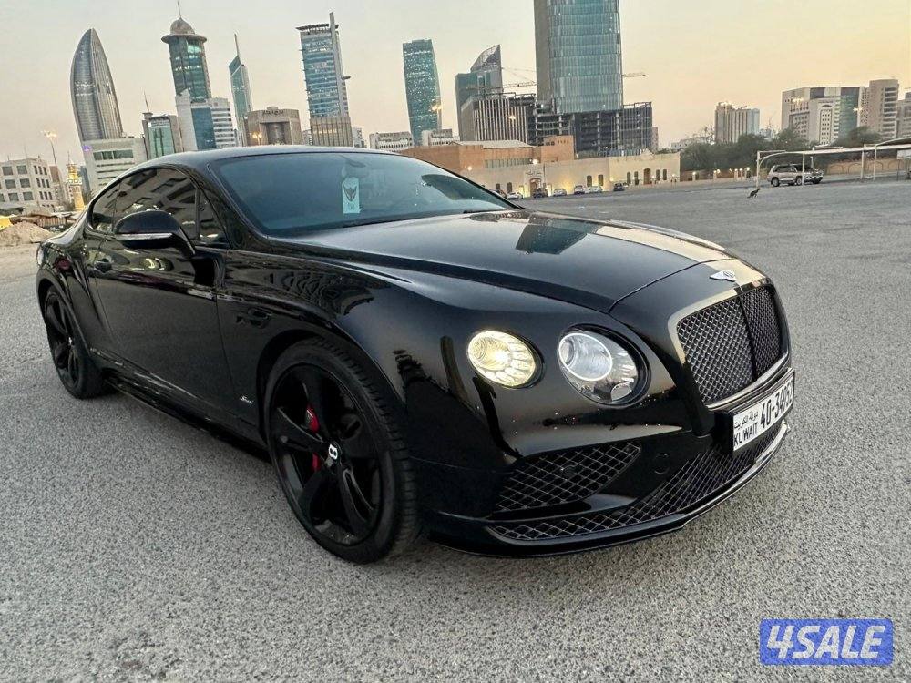 بنتلي GT - Speed - موديل 2016 - صبغ الوكالة - عداد 57 Km فقط2