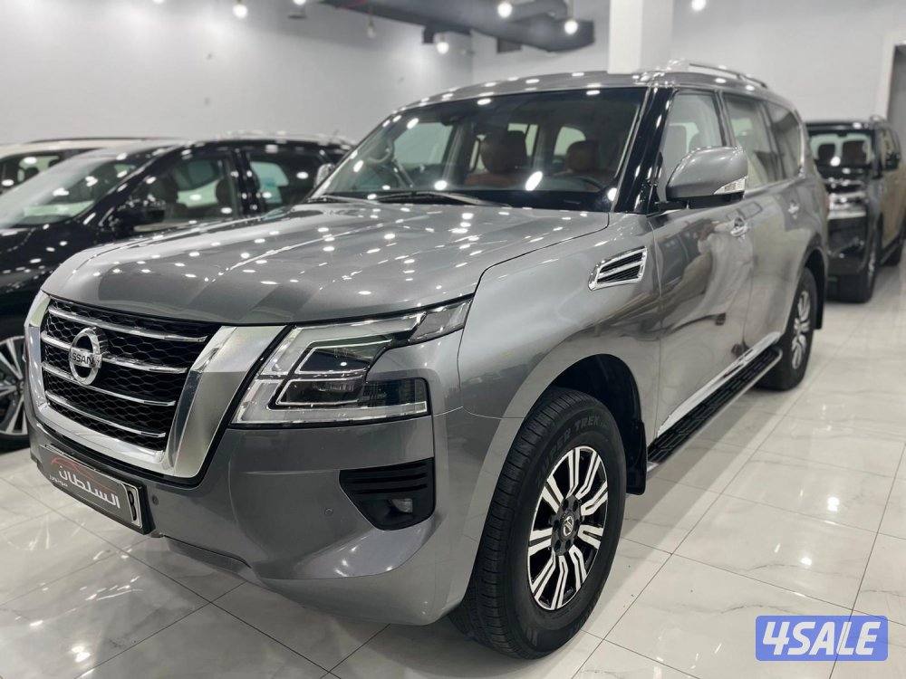 للبيع نيسان باترول موديل ٢٠٢١ وارد البابطين عداد ١٥٥ ألف كم0
