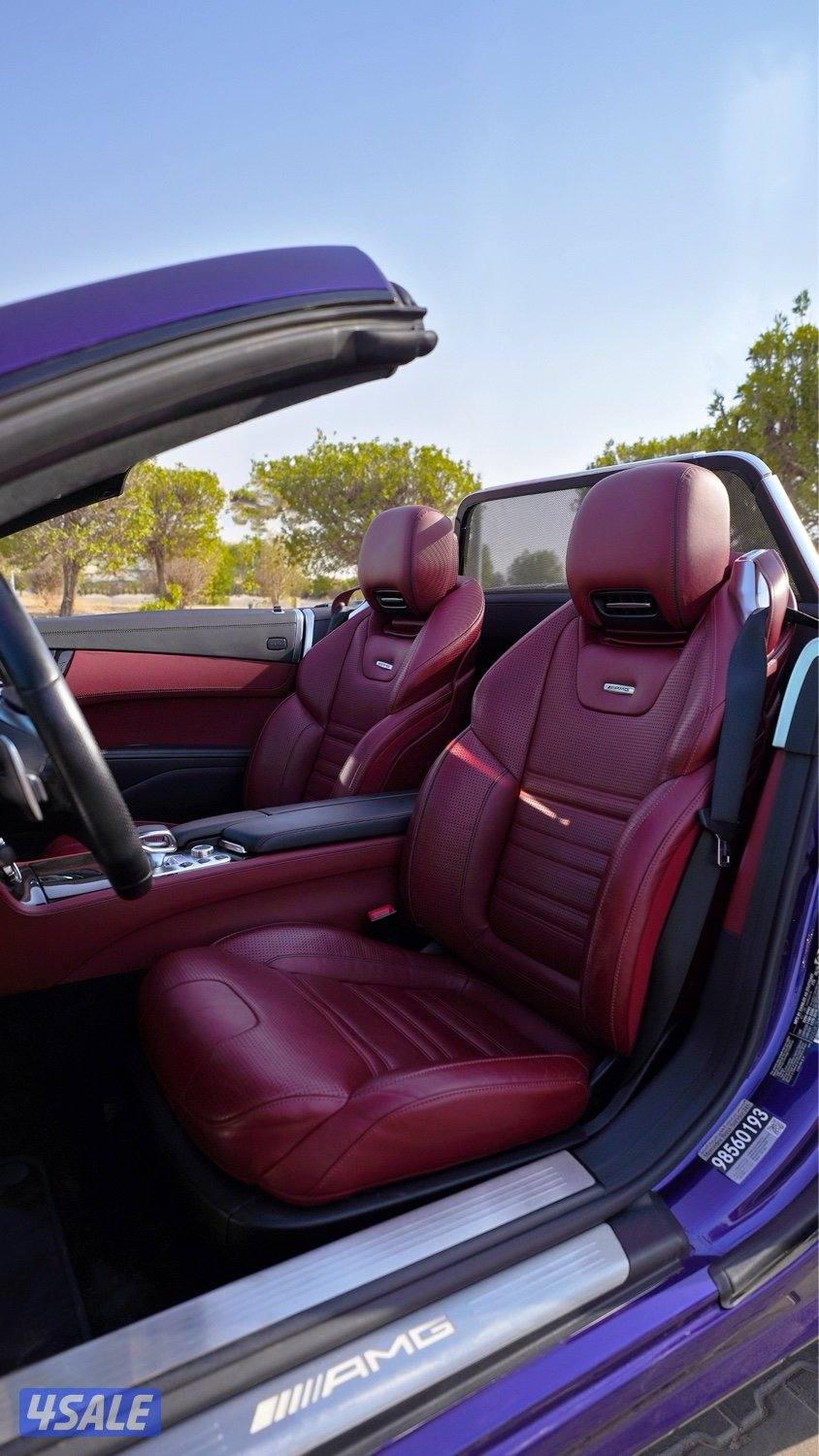 للبيع SL 63 AMG موديل 2013 قمة بالنظافة5