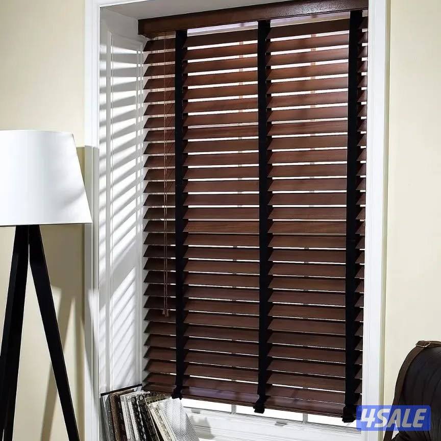 ستلئر رول عامودي معدني خشبي زيبرا بافضل الاسعار1