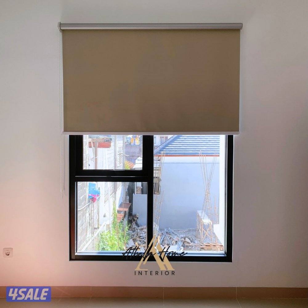 ستلئر رول عامودي معدني خشبي زيبرا بافضل الاسعار6