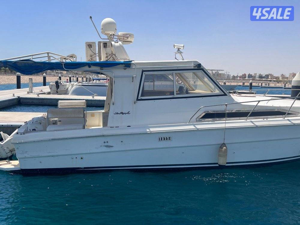 للبيع سي ري مني يخت امريك 31 قدم موديل 1991مكاين 300+300 ميركوري 20141