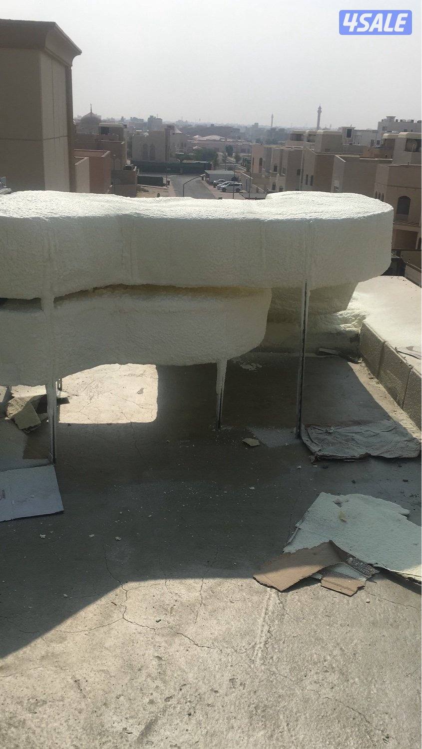 رش أمريكي وعازل طربال8
