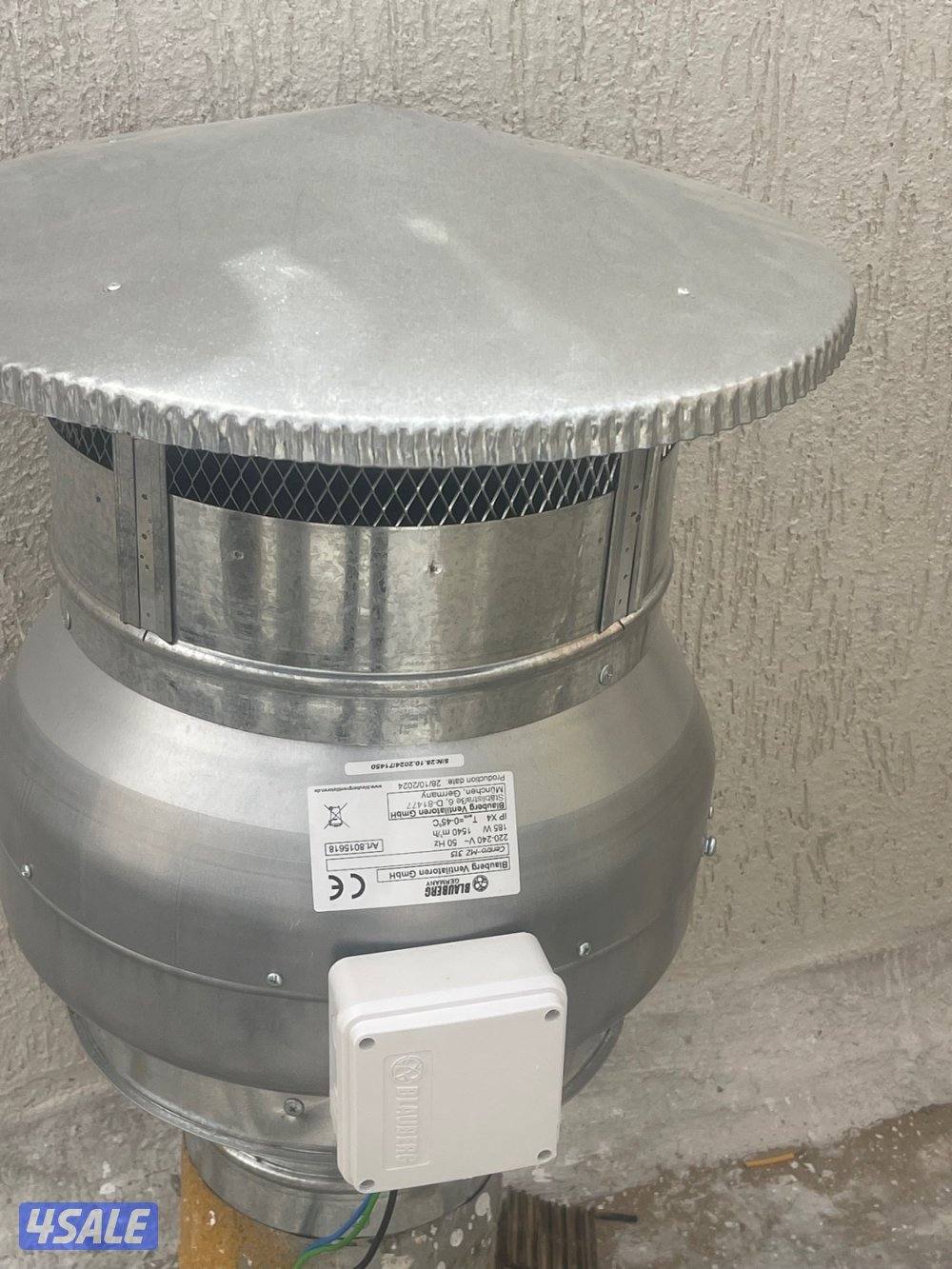 تهويه مركزيه شفاطات مداخن2