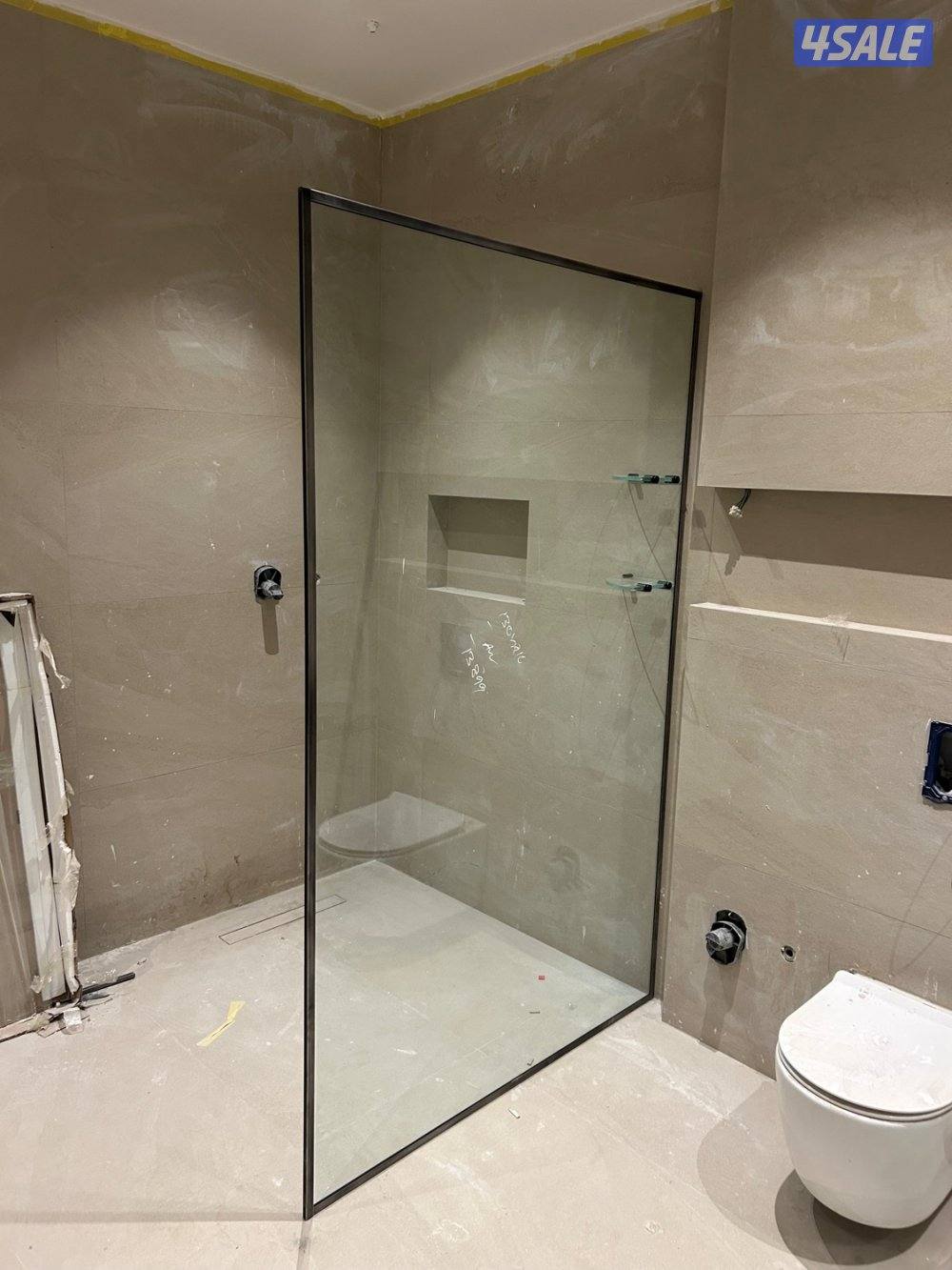 تركيب زجاج ومريا تركيب شاور بكس طاولا0