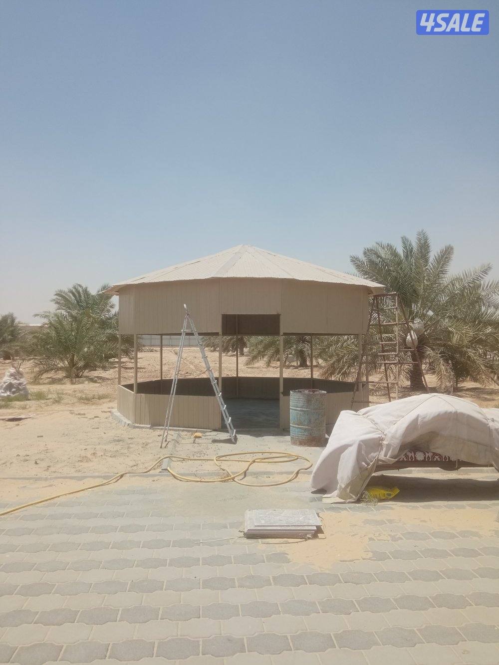 حداد المزارع عام  بيوت مظلات سور وجميع اشغال الحداده2