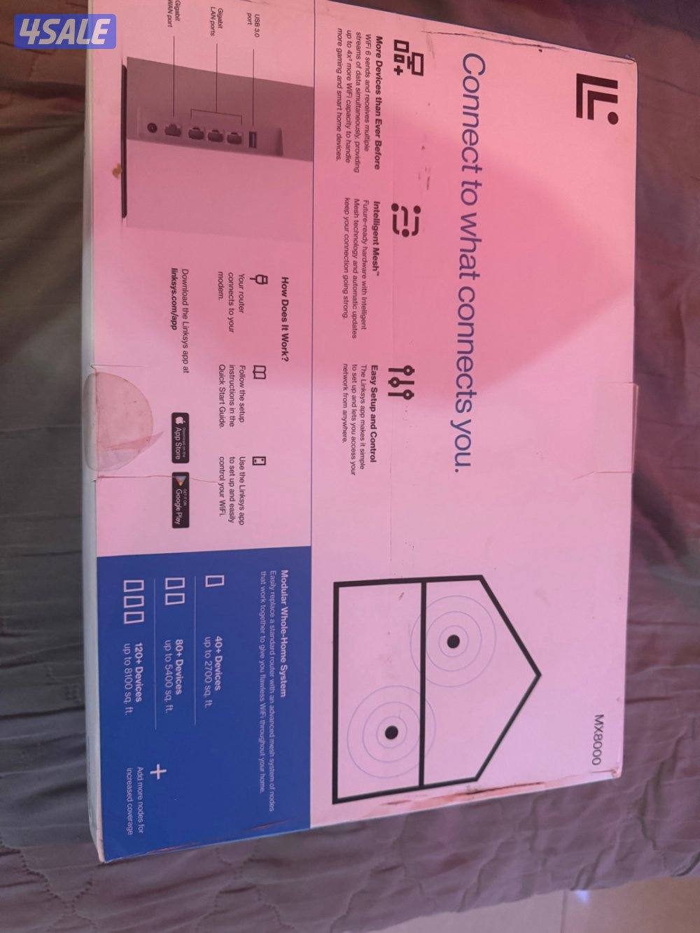 عدد 2 راتر لينكسس واي فاي 6 سرعات عاليه جداً0