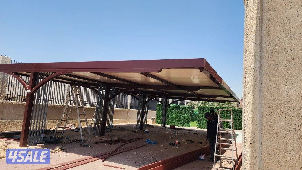 حداد حندي مظلات سيارات. دربجين سلم. سلح أبواب وكل اشتغل مال حديد4
