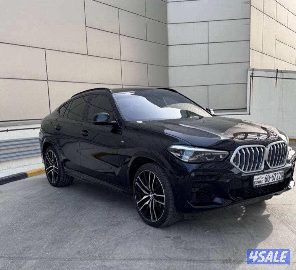 للبيع BMW X6 KIT M موديل 22 الغانم عداد 67 الف0