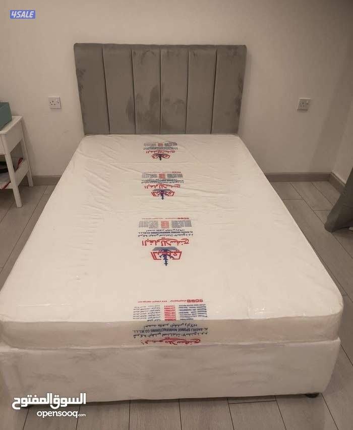 سراير حديد بفرشات طبي جديد للبيع بأقل الأسعار جميع المقاسات3