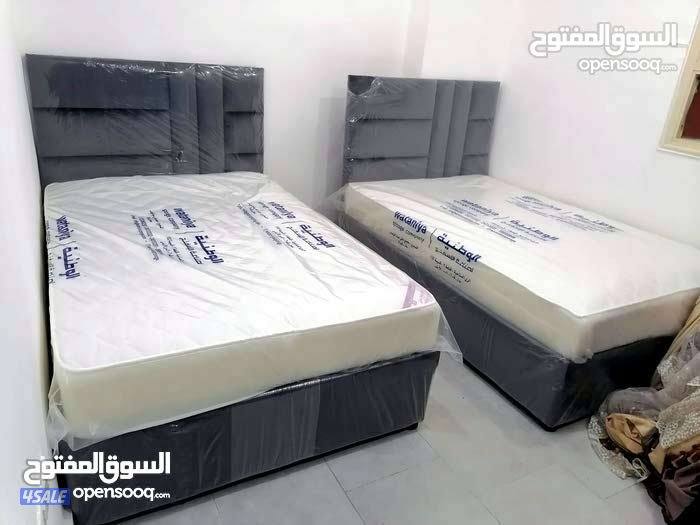 سراير حديد بفرشات طبي جديد للبيع بأقل الأسعار جميع المقاسات6