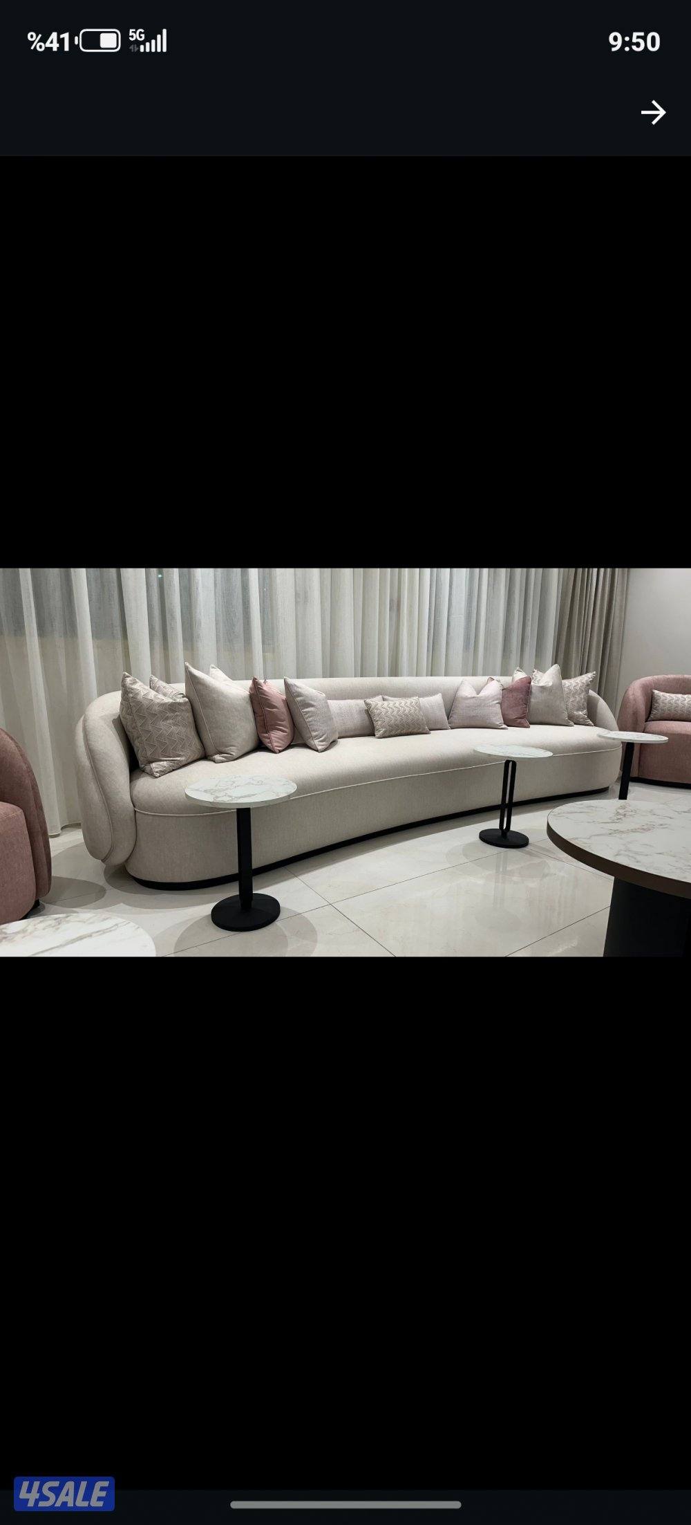 منجره صوفا مارلي الأثاث والمفروشات  أحدث الموديلات الكنب والستائر7