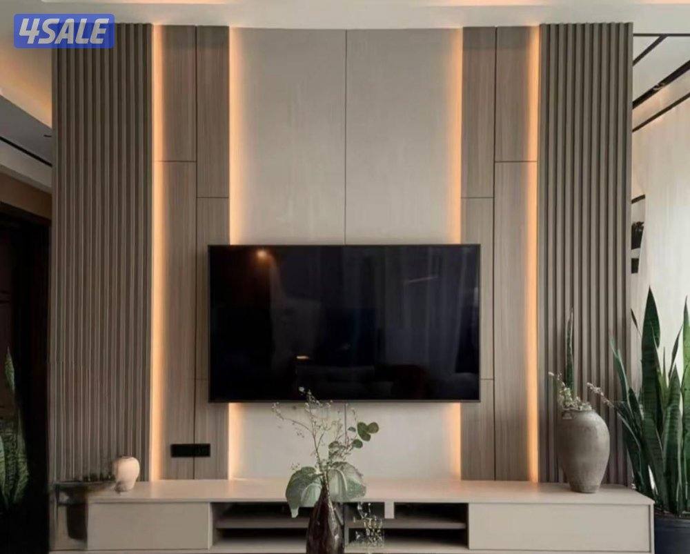 معلم جبس امبورد وجبس مغربي قواطع جبس وبديل خشب بديل شيبورددمكاتب تلفزي0