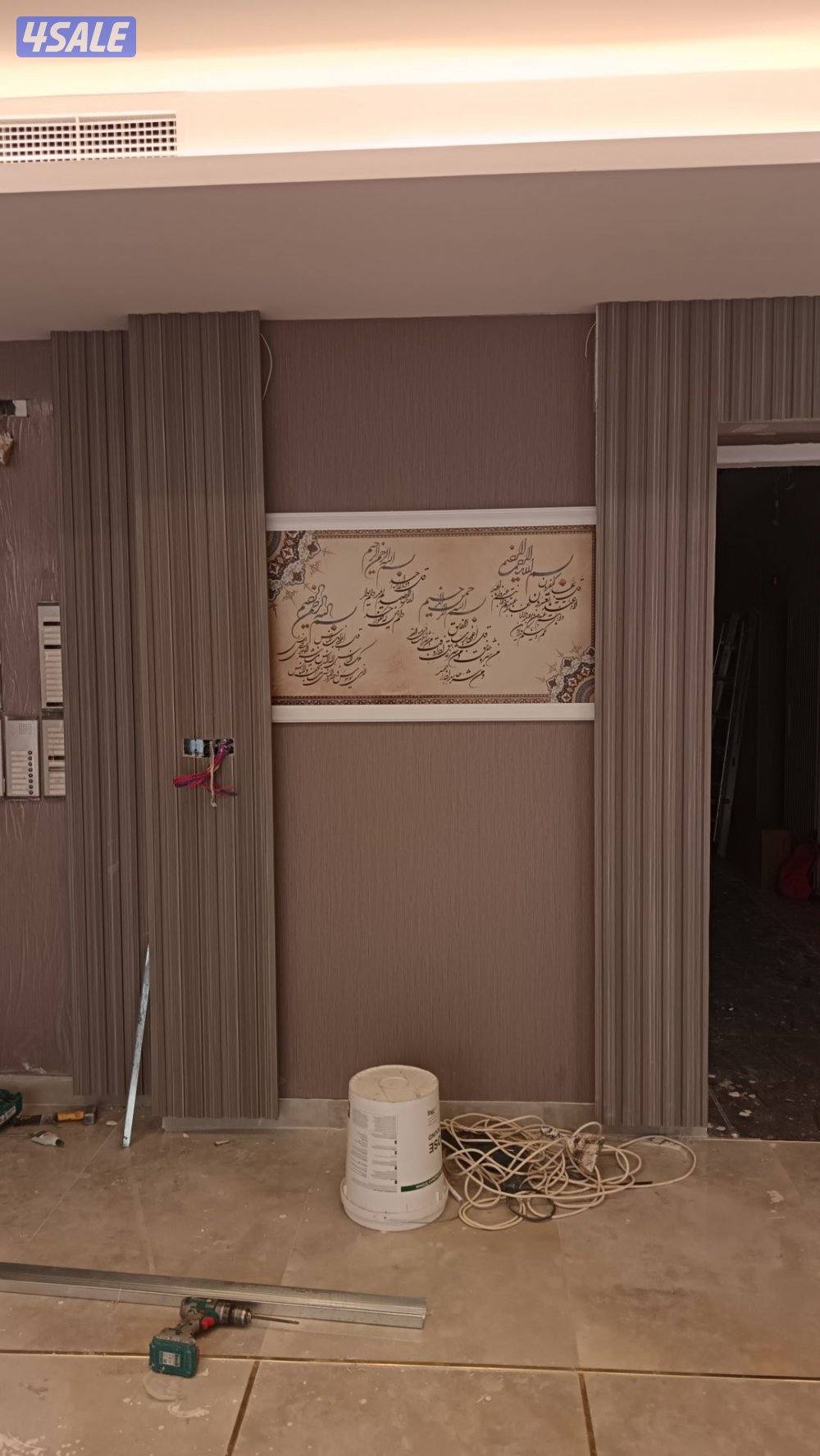 معلم جبس امبورد وجبس مغربي قواطع جبس وبديل خشب بديل شيبورددمكاتب تلفزي5