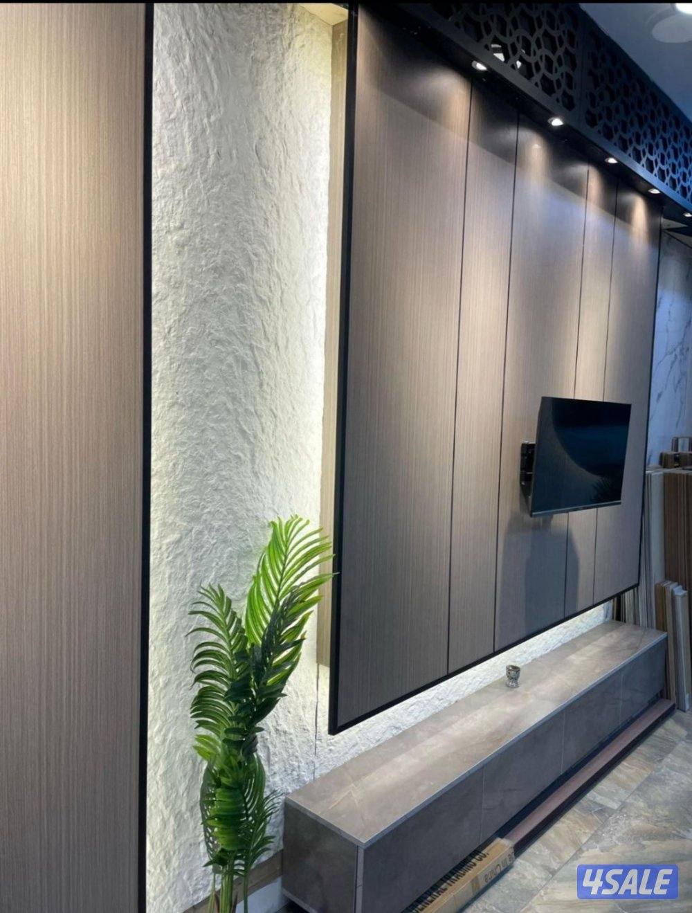 معلم جبس امبورد وجبس مغربي قواطع جبس وبديل خشب بديل شيبورددمكاتب تلفزي7