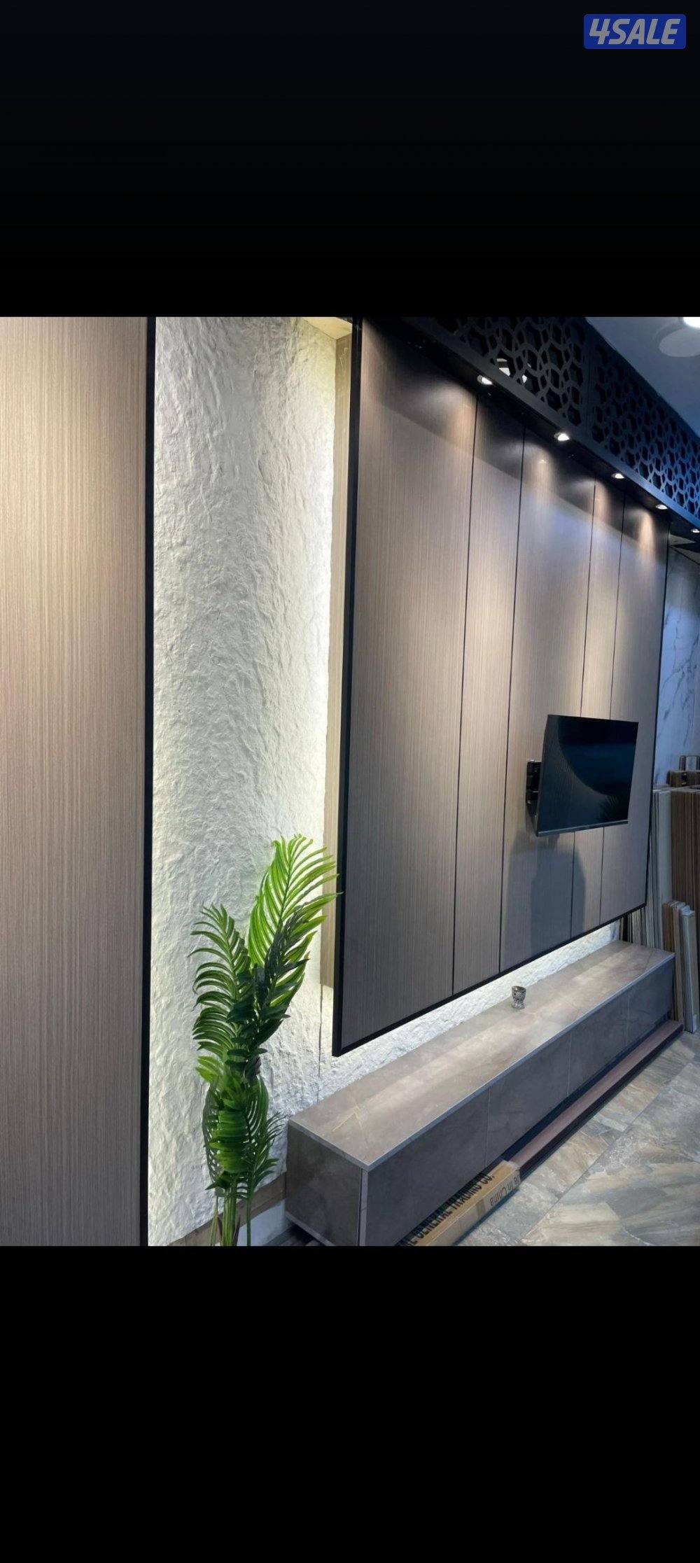 معلم جبس امبورد وجبس مغربي قواطع جبس وبديل خشب بديل شيبورددمكاتب تلفزي13