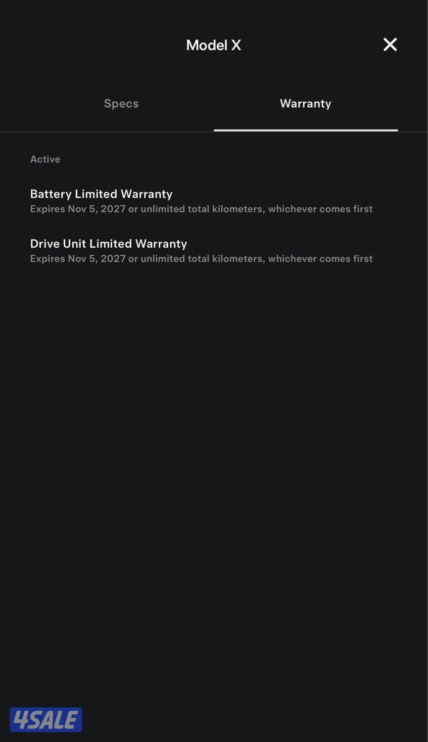 Tesla - Model X Long Range 201914