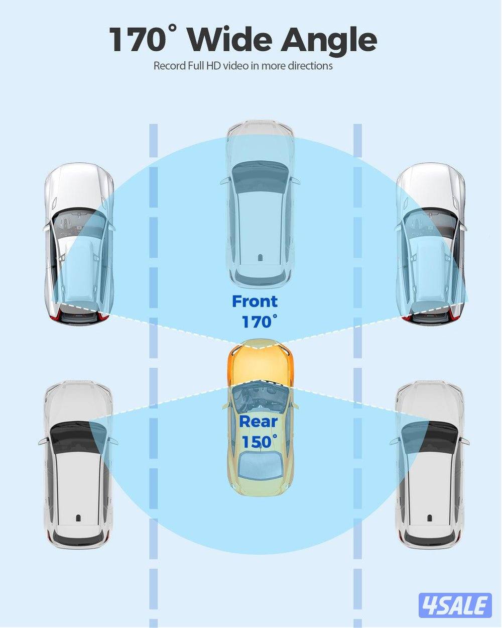 داش الكام 4K AZDOME DashCam3