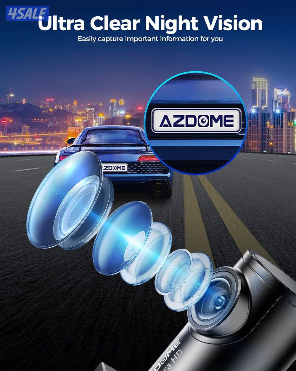 داش الكام 4K AZDOME DashCam4