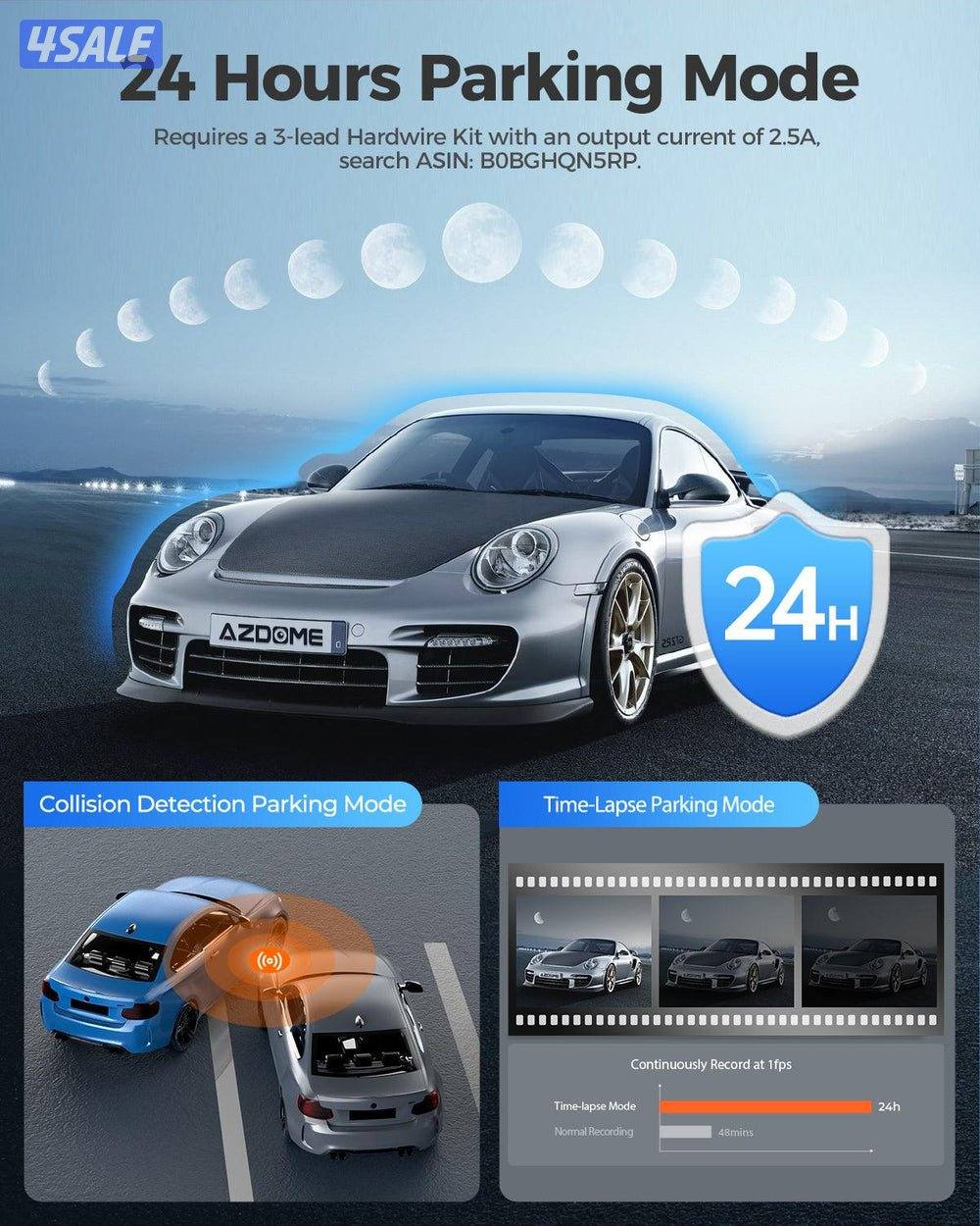 داش الكام 4K AZDOME DashCam7