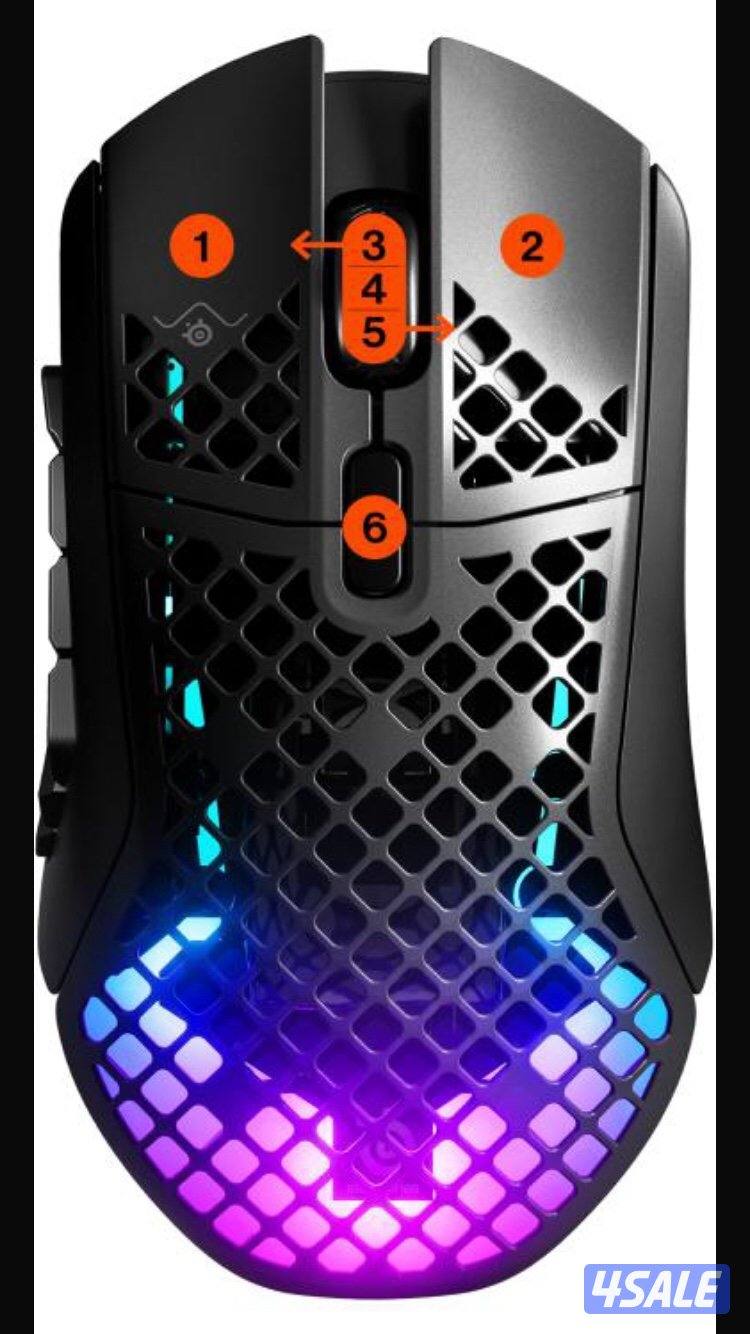 ماوس ستيل سيرس ايروكس 9 كيبورد ستيل سيرس ايبكس بروTKL3