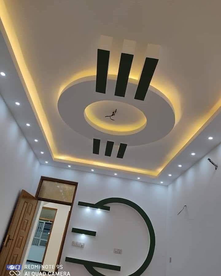 دیکور جبس جبسم بورڈ تصیلح امریکی دیکور  مغربی  مغفئ3