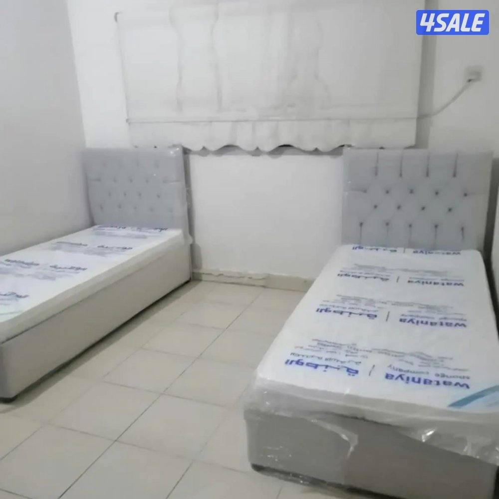 يوجد لدينا جميع انواع السراير جاهز وتفصال3