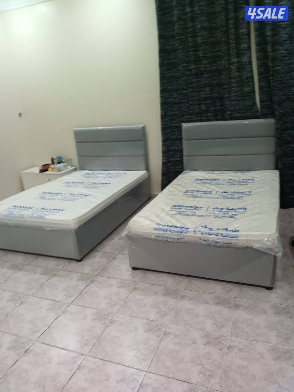يوجد لدينا جميع انواع السراير جاهز وتفصال9