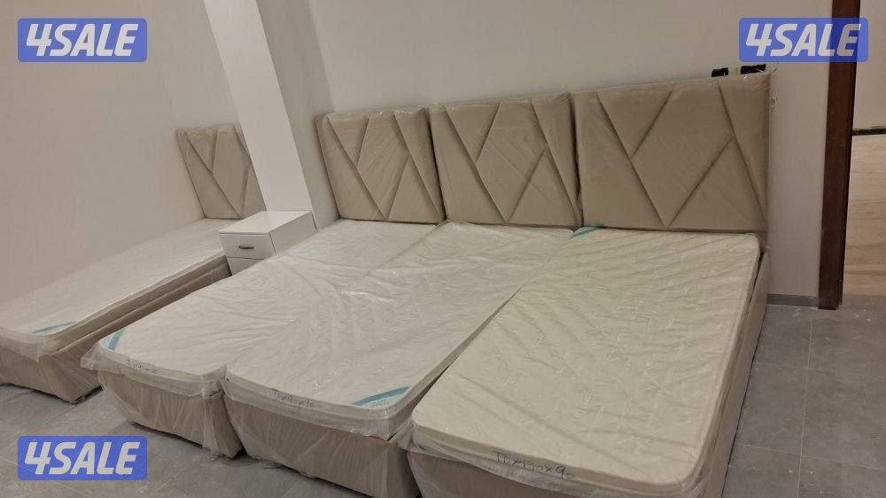 يوجد لدينا جميع انواع السراير جاهز وتفصال11