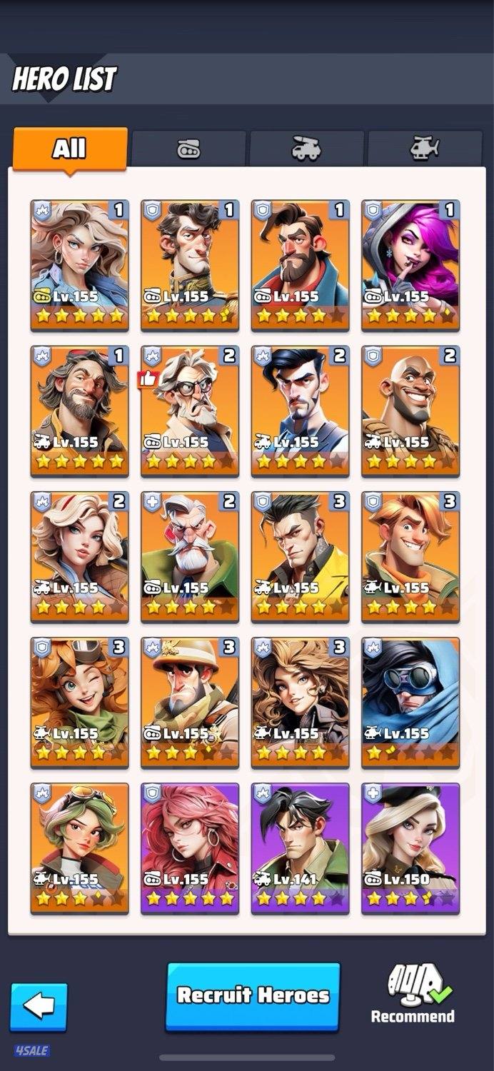 Last War Account حساب لاست وور2